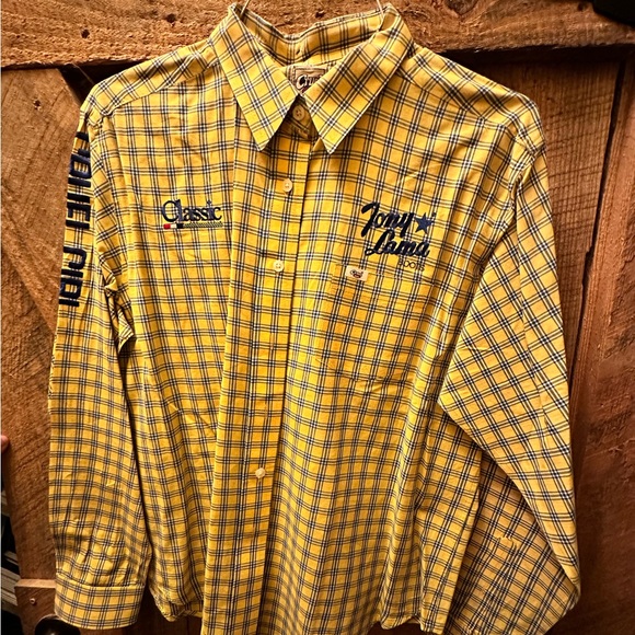 Tony Lama Cruel Girl XL Button Up - Picture 1 of 2